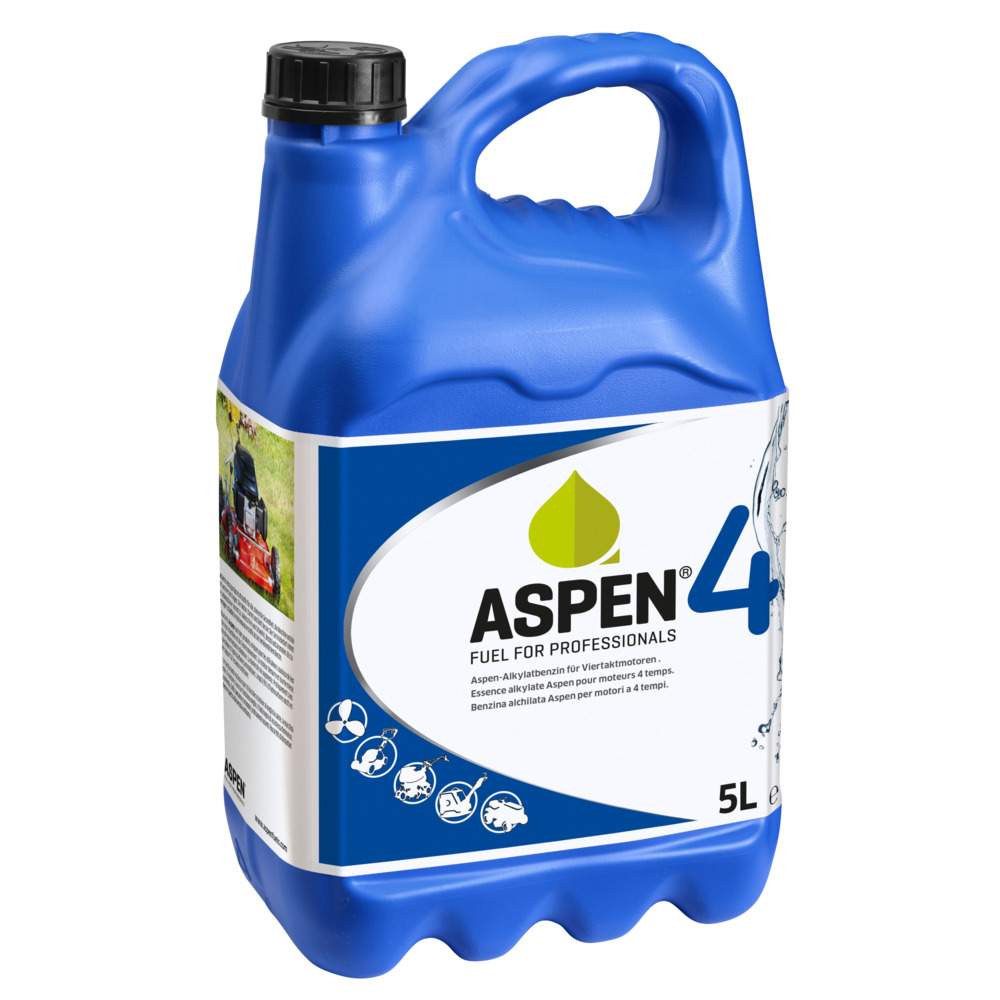 Aspen 4-Takt Treibstoff Benzin, 5 Liter