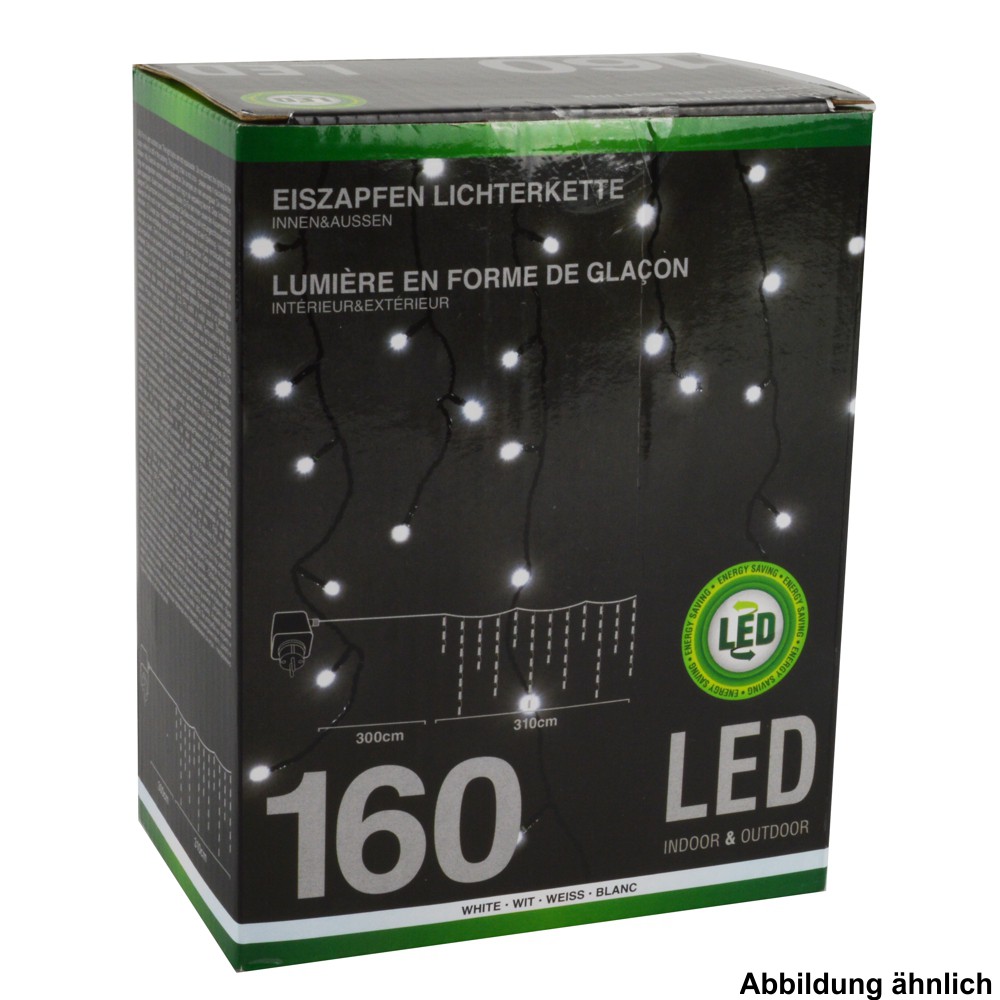 LED Lichterkette 3 1 6 3m 160 320LED Vorhang Eiszapfen