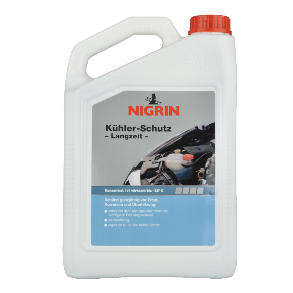 Nigrin Kühlerfrostschutz 3L, Konzentrat 1:1, -38°C